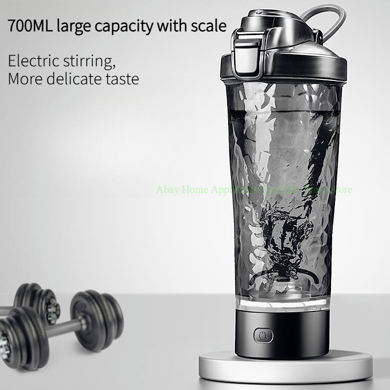 Protein Bar - 700ML Wiederaufladbare Elektrische Mixflasche aus Kunststoff