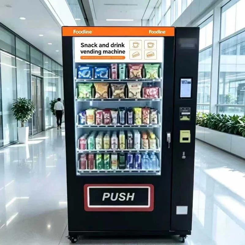 Food Snacks Drinks - Foodline Combo Snack- & Getränkeautomat mit