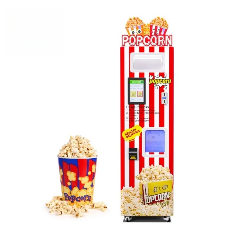Popcorn - Maßgefertigter Neuer Automatischer Popcorn-Automat für Gewerbliche