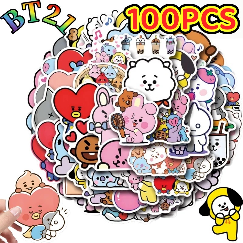 Cookies Pack - 100/200 Stück BT21 Chimmy Cooky Koya