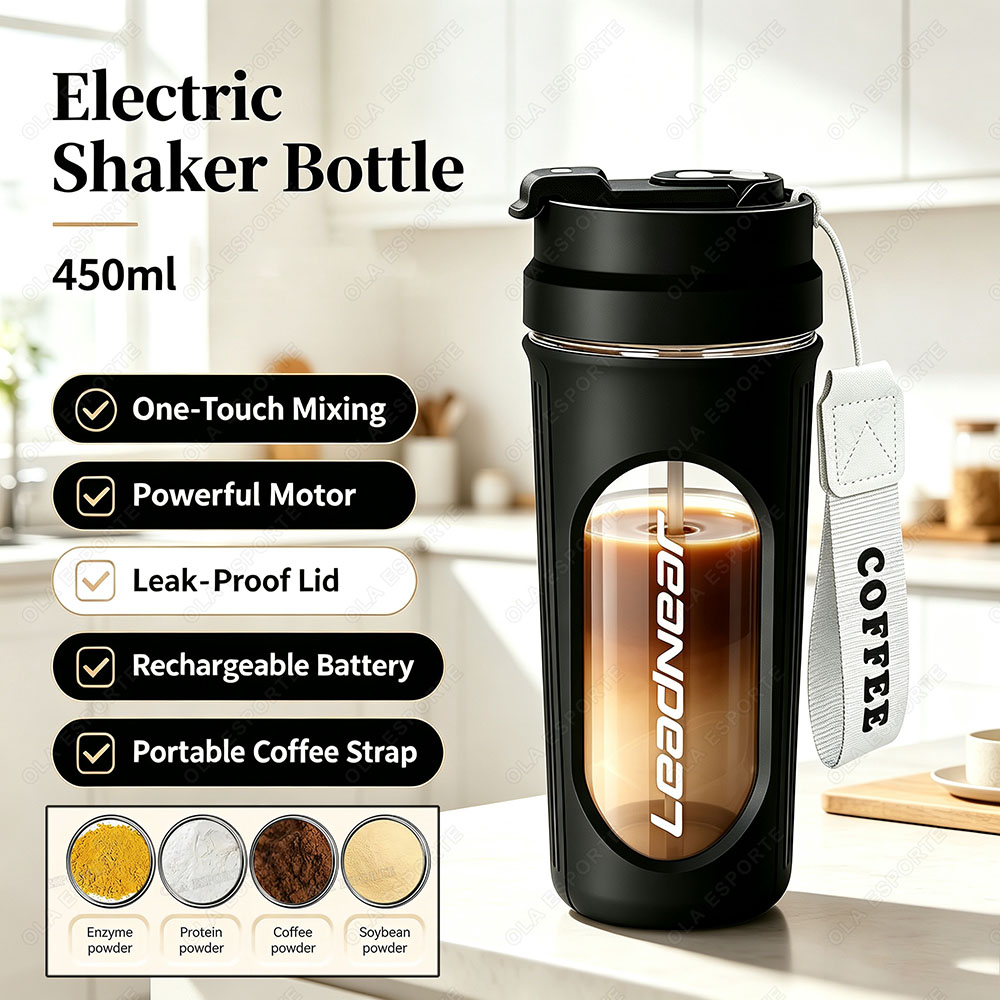 Protein Bar - Elektrischer Mixer-Becher Tragbarer Mixer-Becher Milchpulver Proteinpulver
