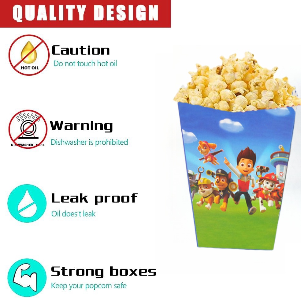 Skye Paw Patrol Popcorn-Box Ge – Popcorn Bewertung und Preis
