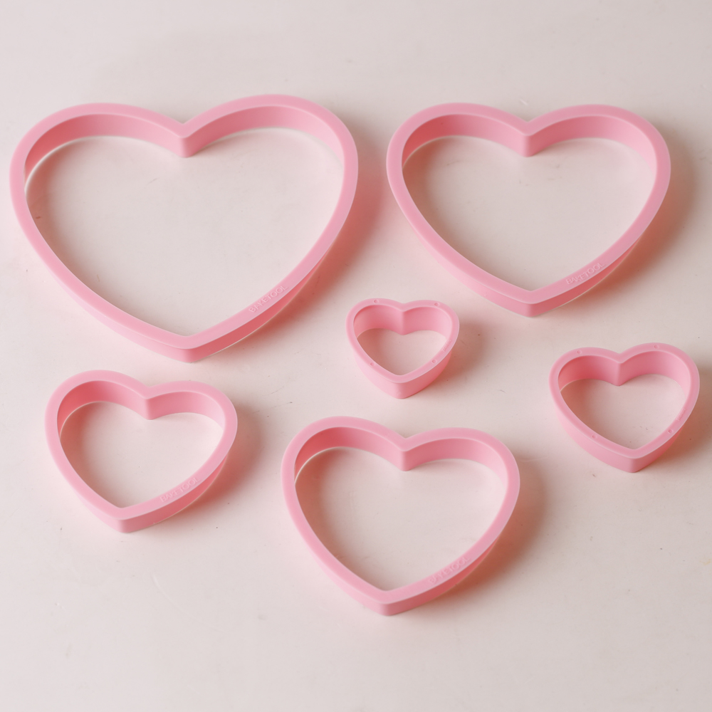 1 satz/3 sätze Rosa Herz Stern – Cookies Pack Bewertung und Preis