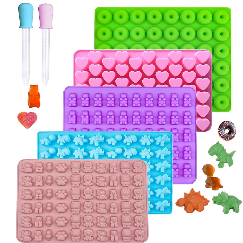 Gummibärchen-Formen, Silikon-M – Gummy Candy Bewertung und Preis