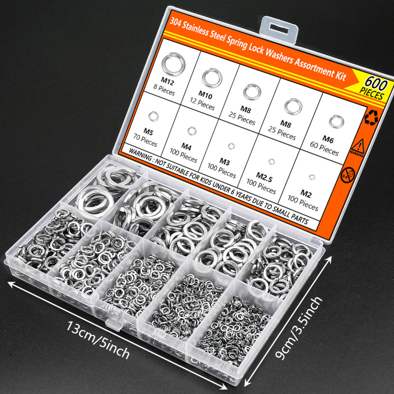 1000 Stück M2 M2,5 M3 M4 M5 M6 – Nuts Mix Bewertung und Preis