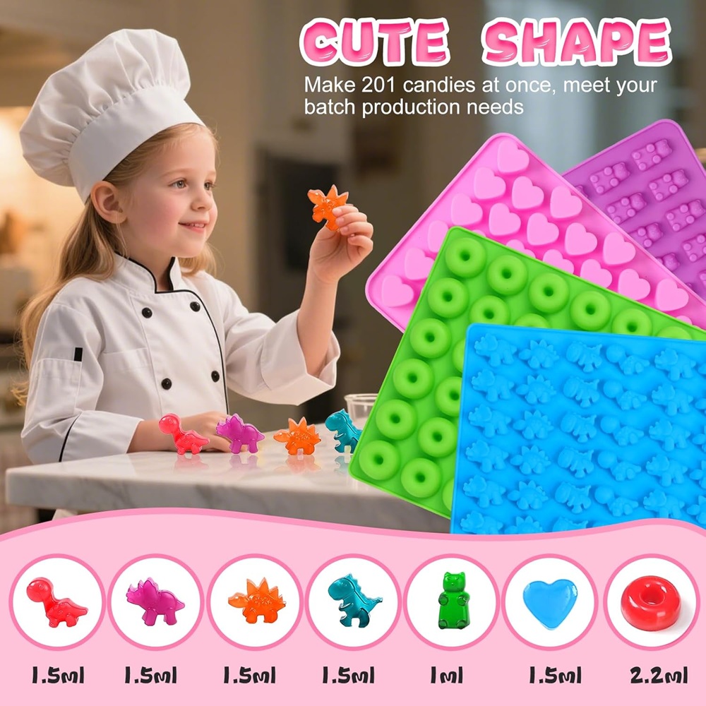 Herzförmige Gummibärchen-Schok – Gummy Candy Bewertung und Preis