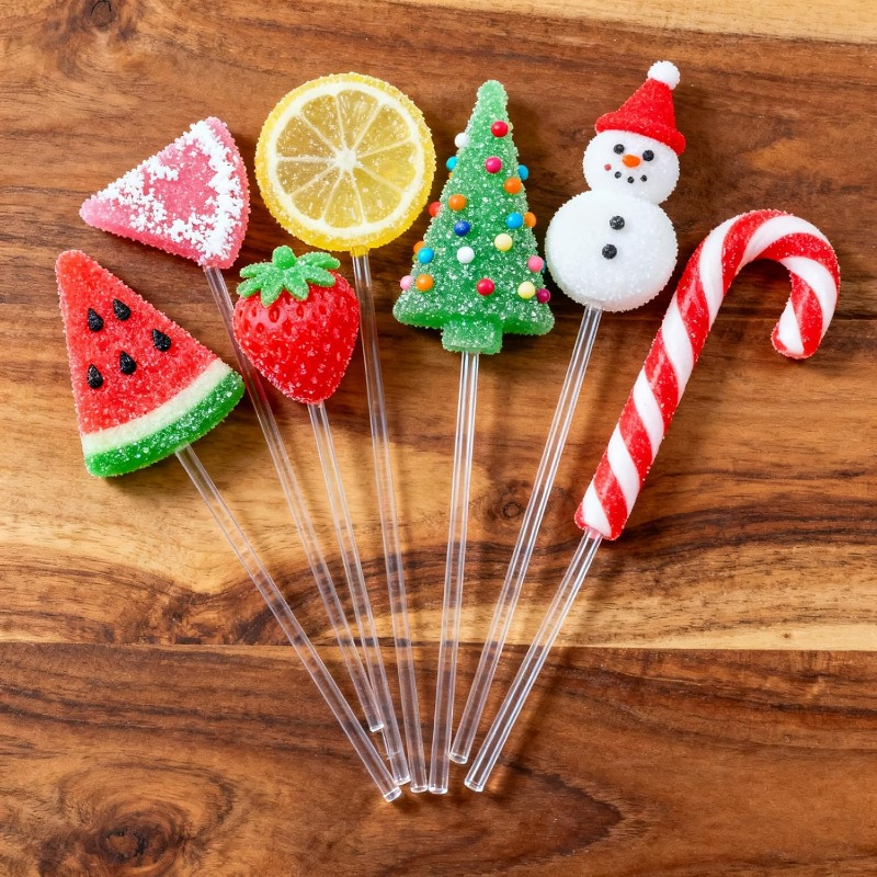 20/100 Stück Acryl-Lollipop-St – Chocolate Snack Bewertung und Preis