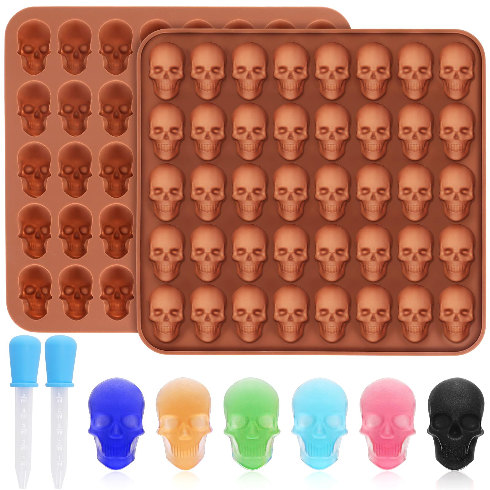 1-2er-Pack Mini-Totenkopf-Gumm – Gummy Candy Bewertung und Preis