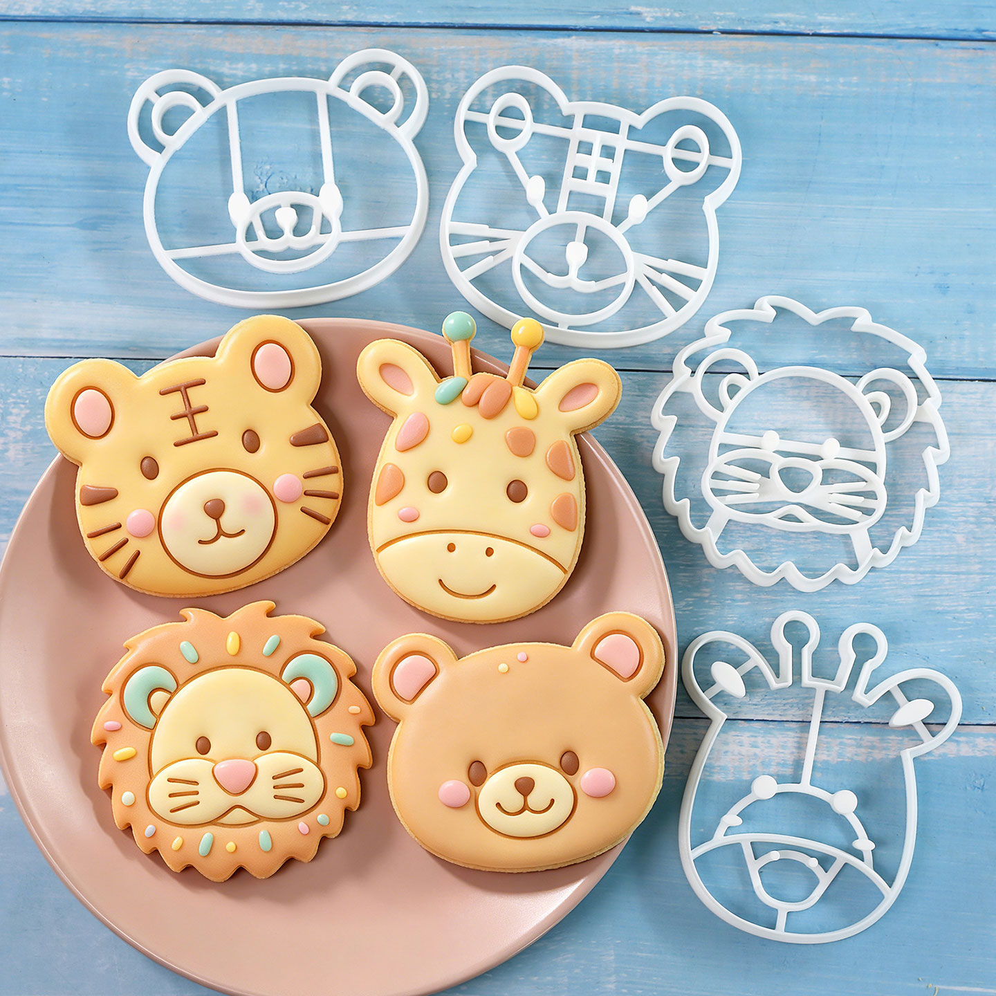 4-teiliges Tier-Plätzchenausst – Cookies Pack Bewertung und Preis