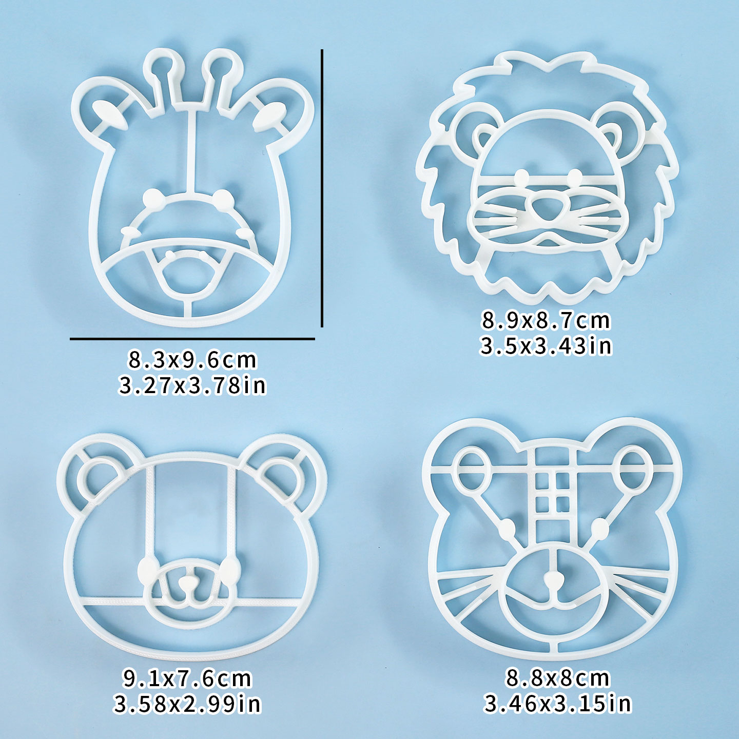 4-teiliges Tier-Plätzchenausst – Cookies Pack Bewertung und Preis