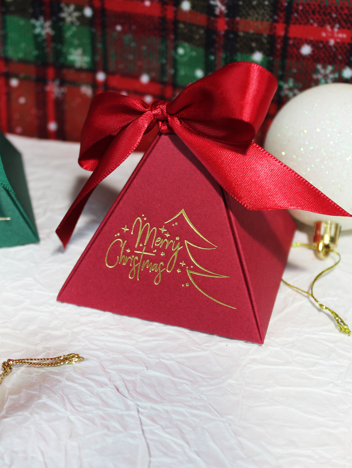 Weihnachts dreieck Box Süßigke – Chocolate Snack Bewertung und Preis