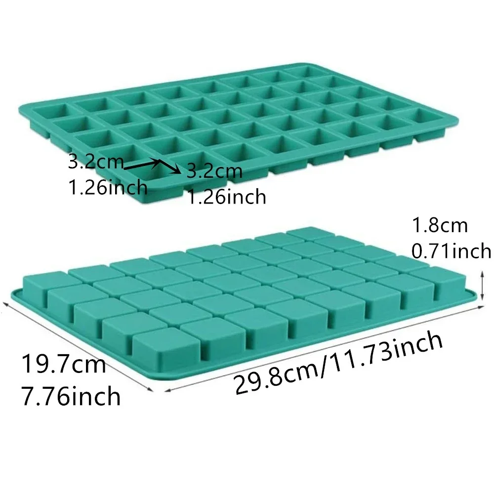 1 Stück Quadratische Silikonfo – Chocolate Snack Bewertung und Preis