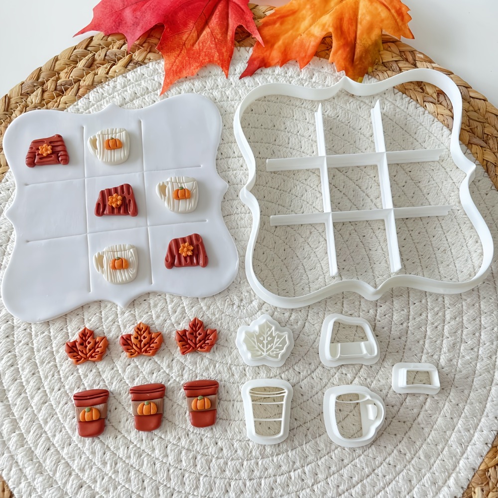 7-teiliges Herbst-Tic-Tac-Toe- – Cookies Pack Bewertung und Preis