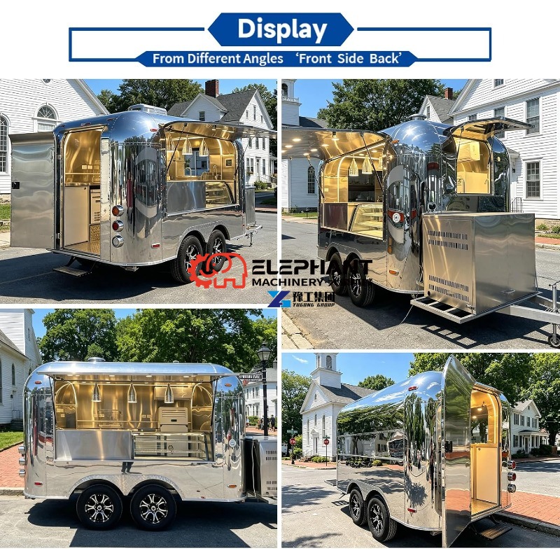 Spiegel-Foodtrailer für Pizza, – Food Snacks Catering Bewertung und Preis